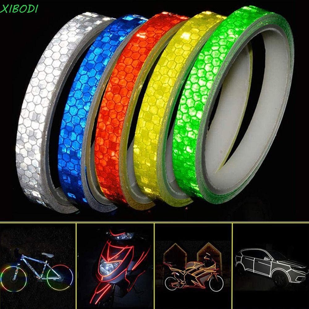 XIBODI Fita Refletiva De Bicicleta Adesiva Auto-Segurança Para Motocicletas