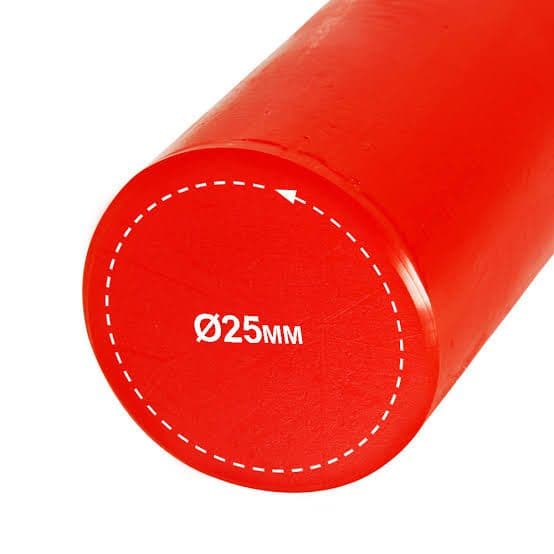 Tarugo Pu Poliuretano Vermelho 25mm X 300mm 90shore