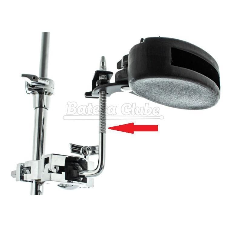 Haste com Bola de Tom Holder Torelli TCB95 com 9.5mm Tamanho padrão para Percussão e Diversas Marcas