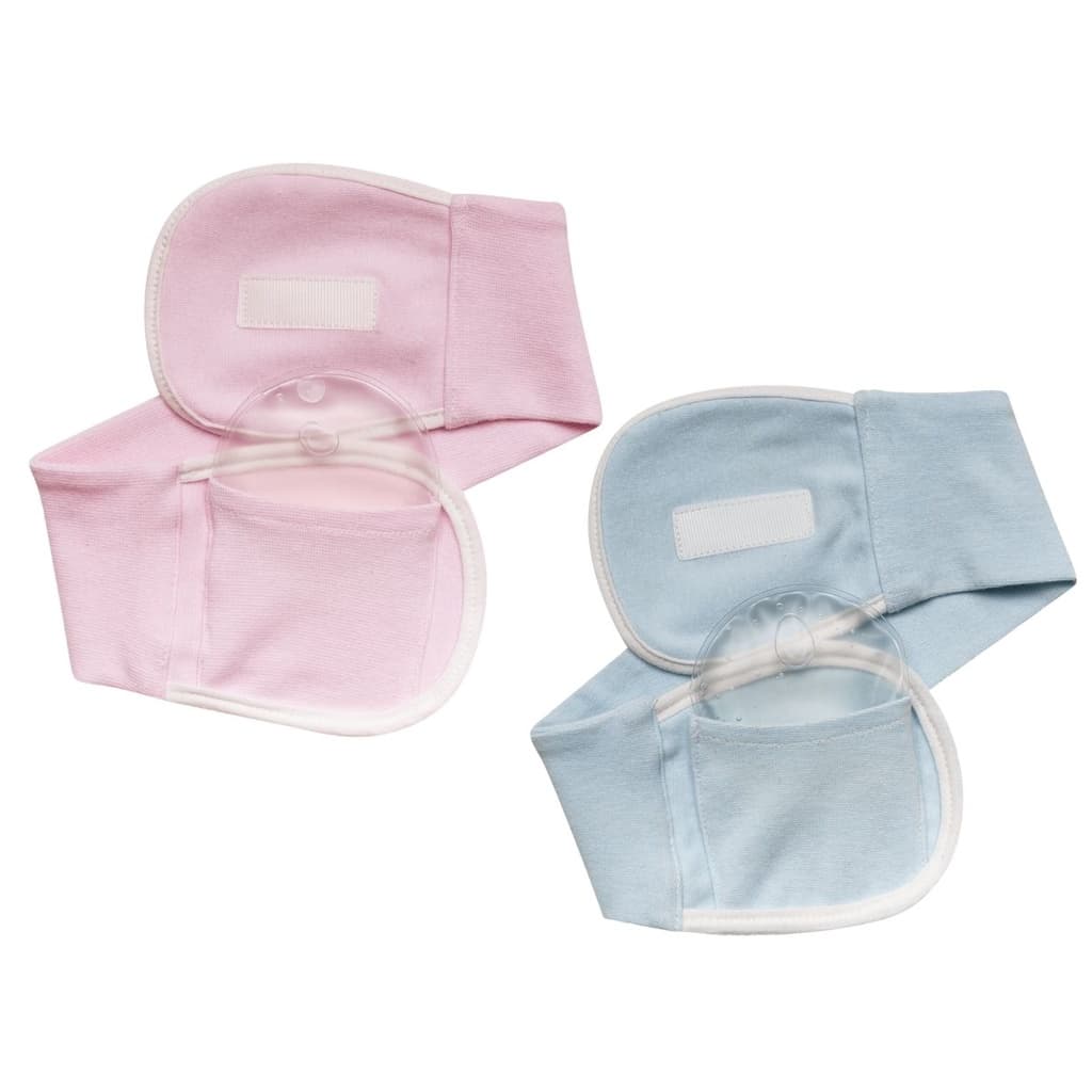 Cinta Térmica para Cólica Bebê Buba Rosa Azul com Bolsa de Gel