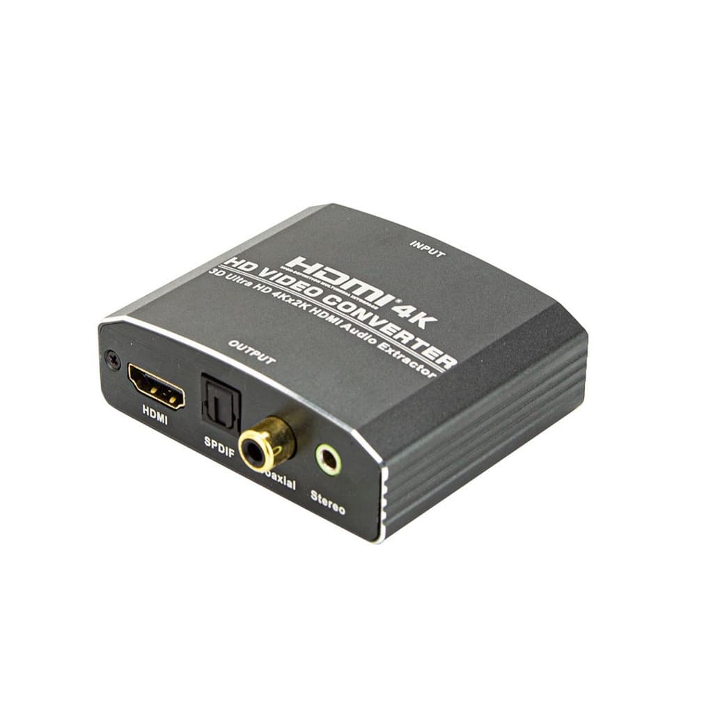 Repetidor Hdmi Extrator De Áudio, Rca, Spdif