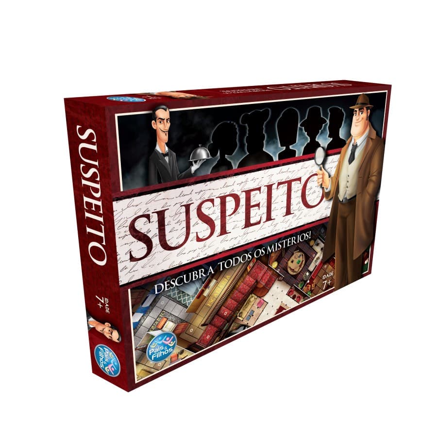Jogo De Tabuleiro Suspeito Juvenil Menino Menina