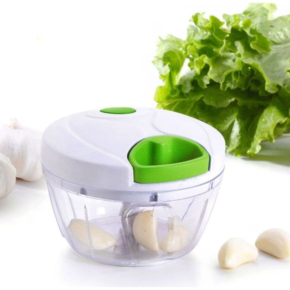 Processador De Alimentos Manual De Alimentos. Triturador, Picador E Cortador De Temperos Com 3 Laminas