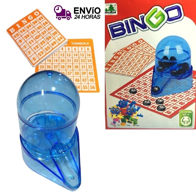 Bingo Com 56 Discos Numericos E 15 Cartelas Mini Globo Jogos