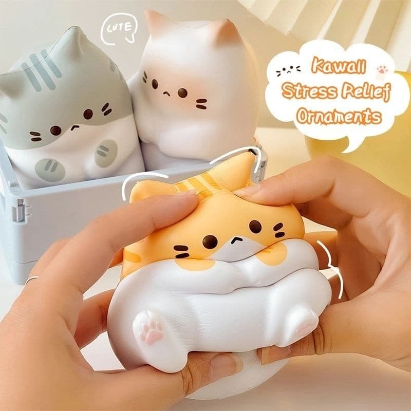 Bola Antiestresse Macia Grande Squeeze Fidget Alívio Estresse Brinquedo Fofo Relaxante