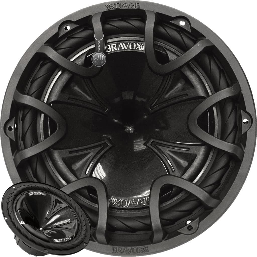 Subwoofer Bravox Black BK12-D2 ( 12 Polegadas / 700w / 2 Ohms )