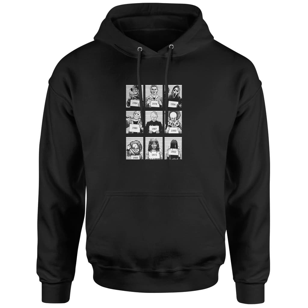 Blusa de frio moletom canguru masculino Terror Plus size