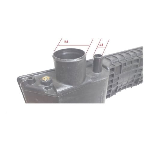 Caixa Radiador Cat 416e Trator Valtra Nh Inf Retorno Grosso