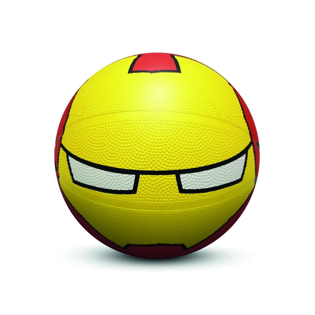 Bola de Basquete Infantil Roppe Marvel Homem de Ferro Coleção Rostos Tamanho 3