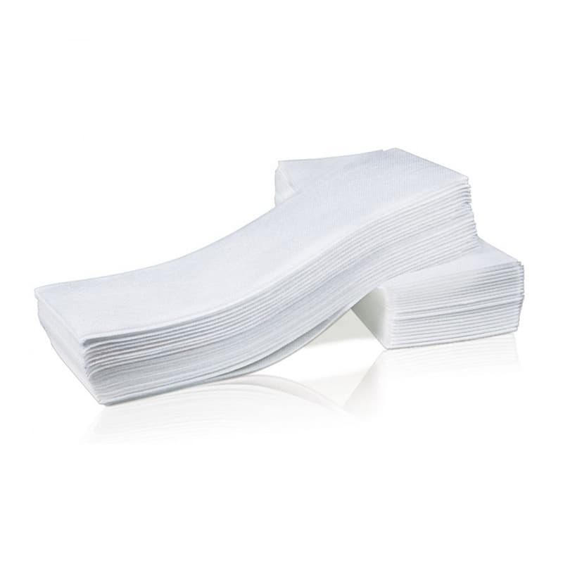50un - Papel Falso Tecido Lenço Depilação TNT
