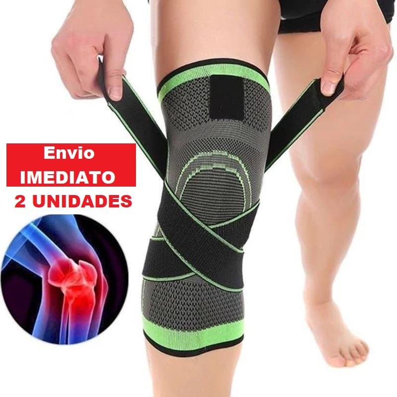Kit 2 UNIDADES Joelheiras Ortopédicas Compressão Estabilizadora Elastica Crossfit Futebol Volei Corrida Basquete Esportes