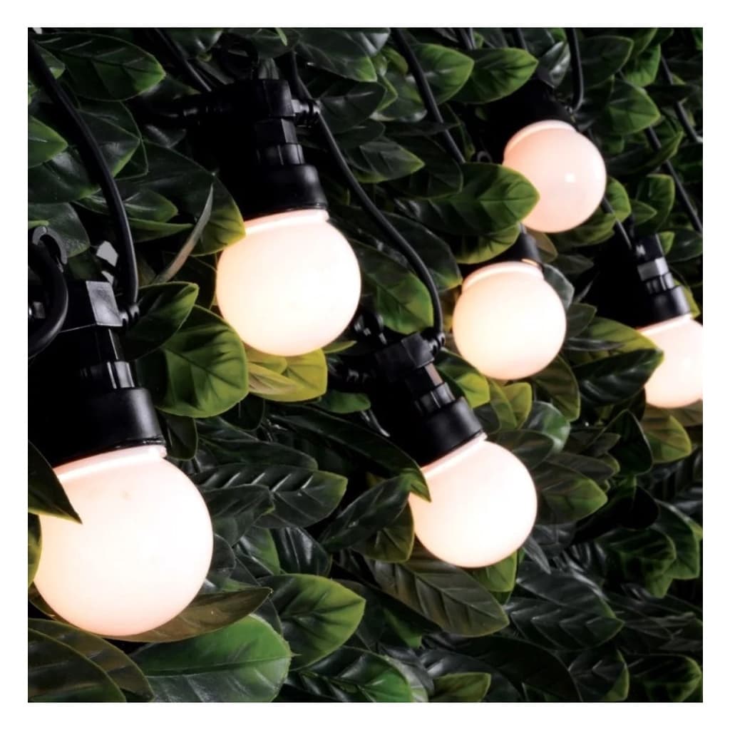 Cordão 10 Bolinhas Leds Warm Tom.m/mf Bivolt