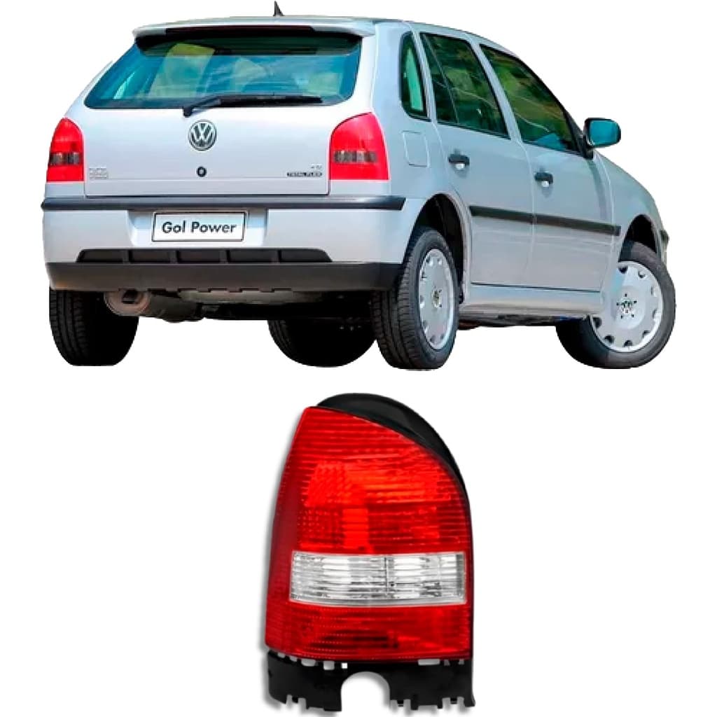 Lanterna Traseira Gol G3 1999 2000 2001 A 2005 Bicolor
