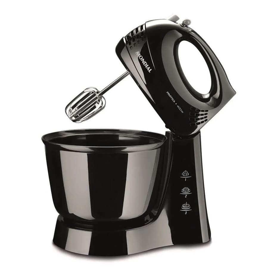 Batedeira Prática B-44-b 400w 3,6 Litros Com Pedestal Mondial