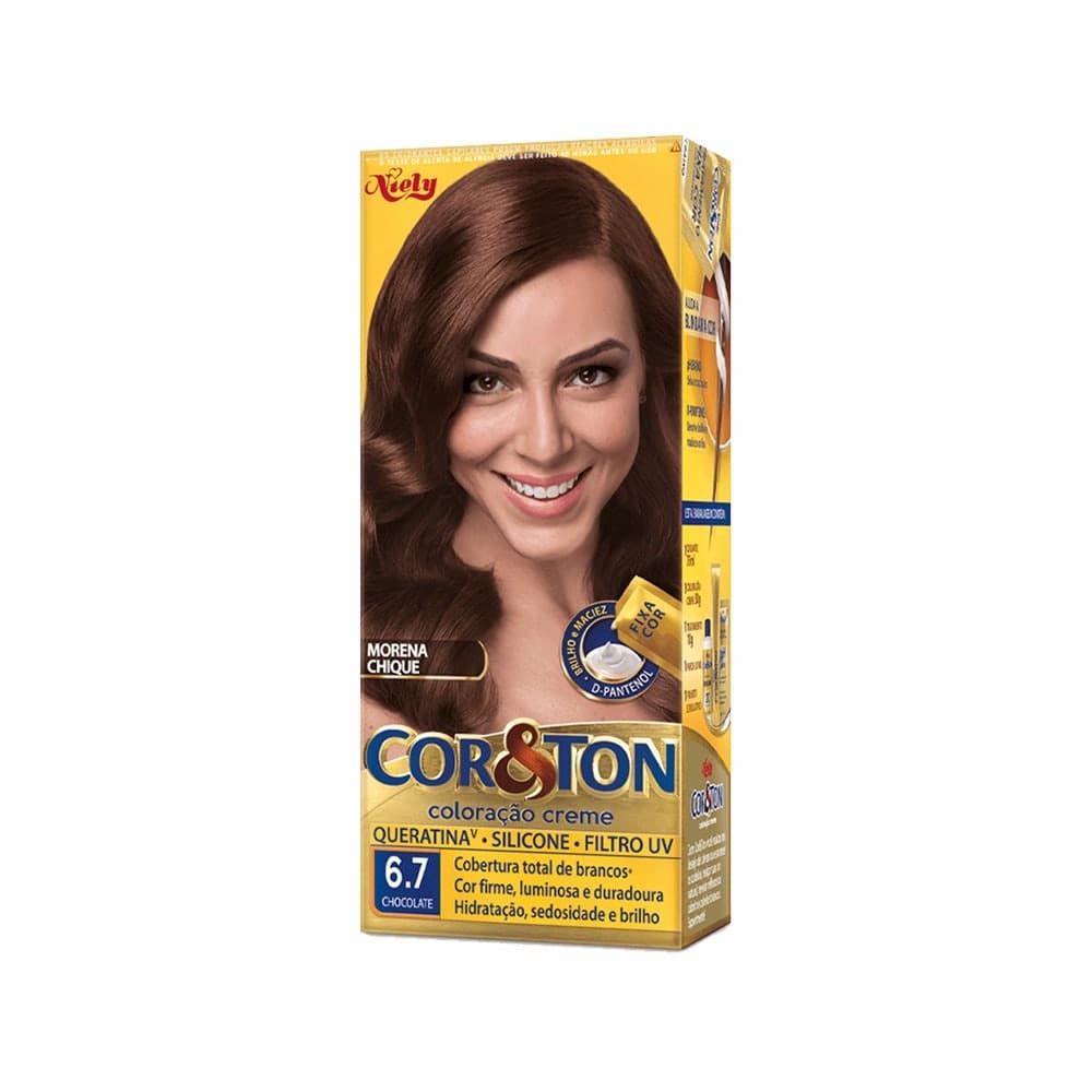 Tintura Cor & Ton 6.7 Chocolate