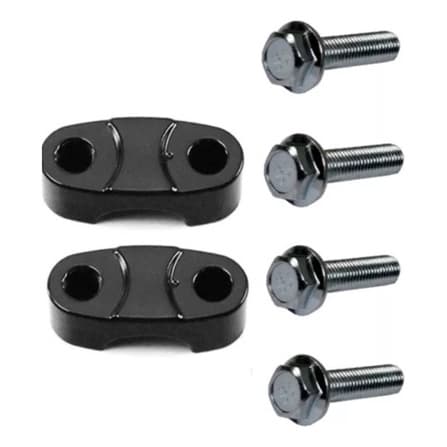 Abraçadeira Suporte + Parafuso Mesa Guidão Titan 150 Bros