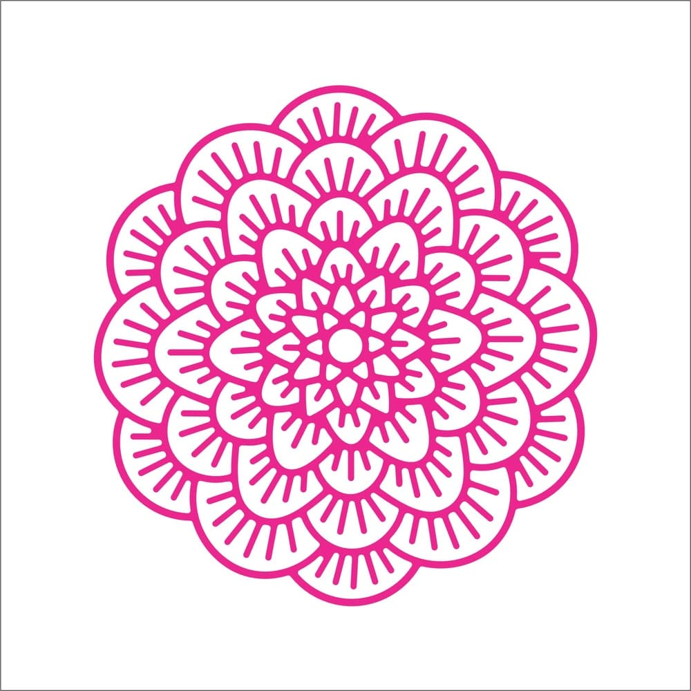 FACA DE CORTE MANDALA