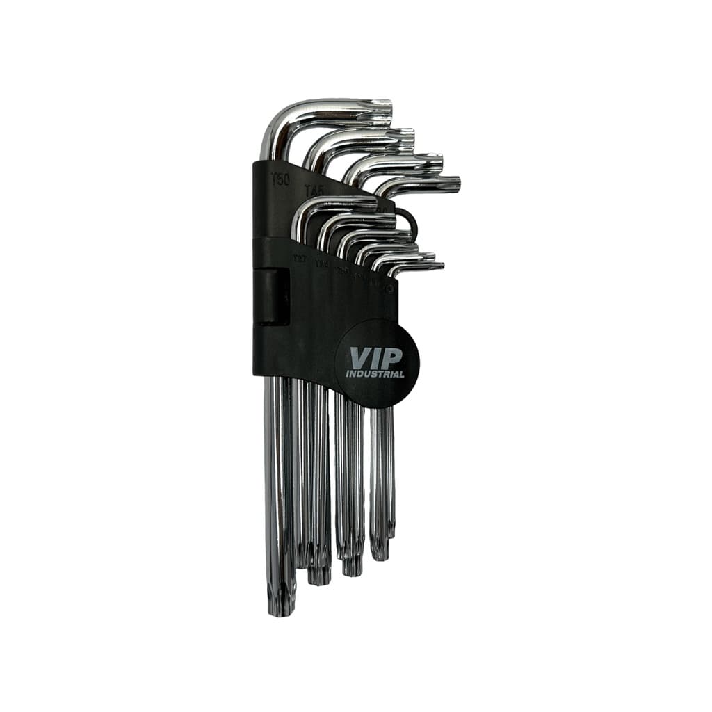 Jogo de Chaves Torx T9-T50 - 10 Pçs - Vip Industrial