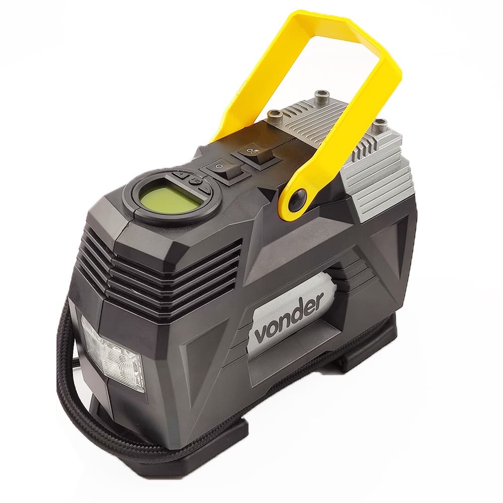 Compressor De Ar Mini Portátil Elétrico Automotivo Profissional - Vonder