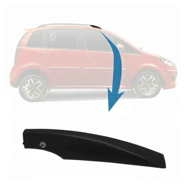 Tampa Dianteira Direita Rack Teto Fiat Idea 2006 a 2016 Original Não Serve Adventure