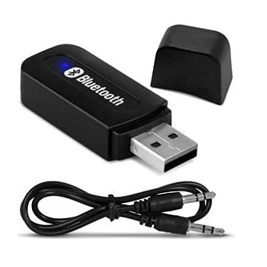Adaptador Receptor Bluetooth Usb Para Caixa De Som Doméstico Pc Notbook Carro Automotivo - dongle