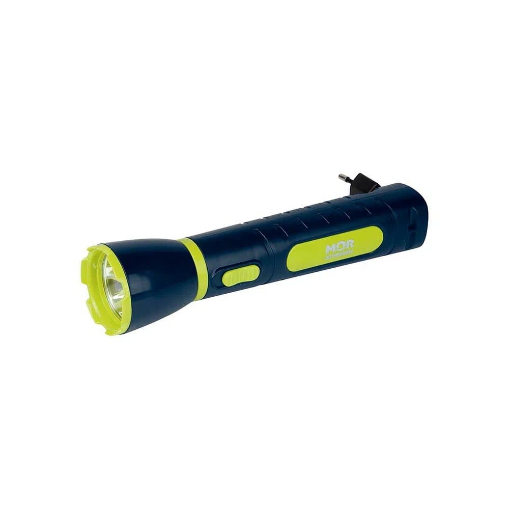 Lanterna Power Led 250 Lúmens Recarregável Mor - Casa dos Fogões