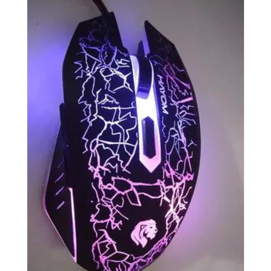 Mouse Gamer Hayom Com Fio 6 Botões Usb Led Rgb Mu2912
