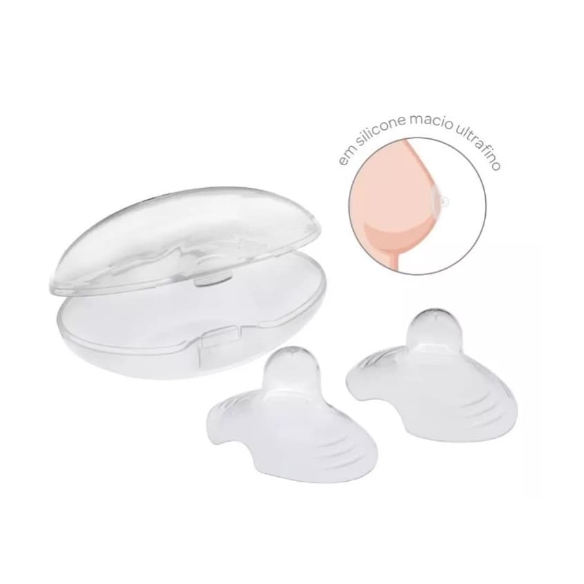 Bico de Silicone Para Amamentar Protetor De Seio Mamilo BUBA