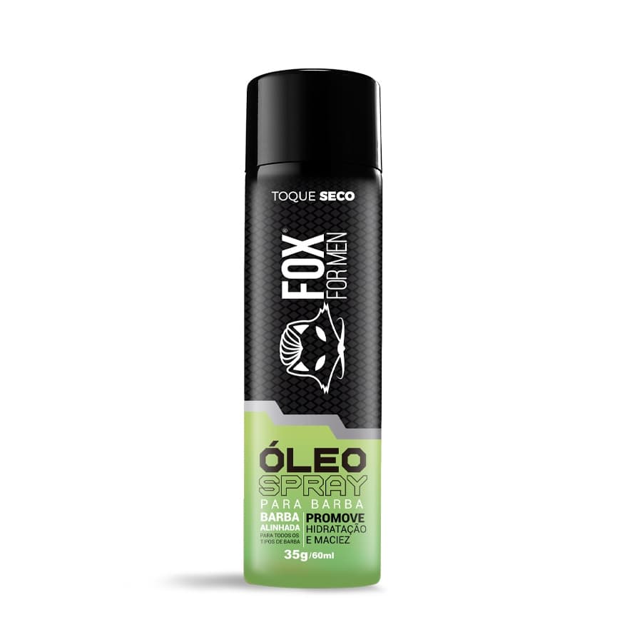 OLEO PARA BARBA SPRAY 60ML - FOX FOR MEN