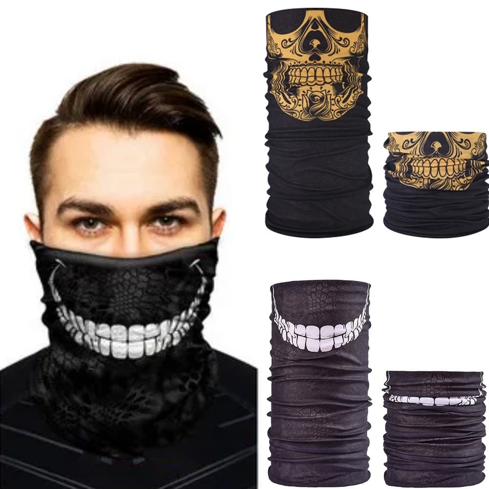 Profissional Anti Poeira UV Buff Bandana Lenço De Cabeça Motocicleta Bicicleta Pesca Esporte Topeng Ao Ar Livre