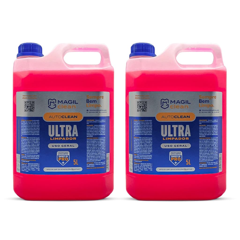 Kit 2 un Ultra Limpador Autoclean 5L Magil Clean