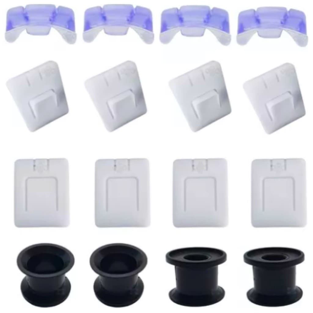 Kit 16 Deslizante Grampo Trava Do Banco Carro Gol Parati Voyage G1 G2 G3 G4 G5 Volkswagen