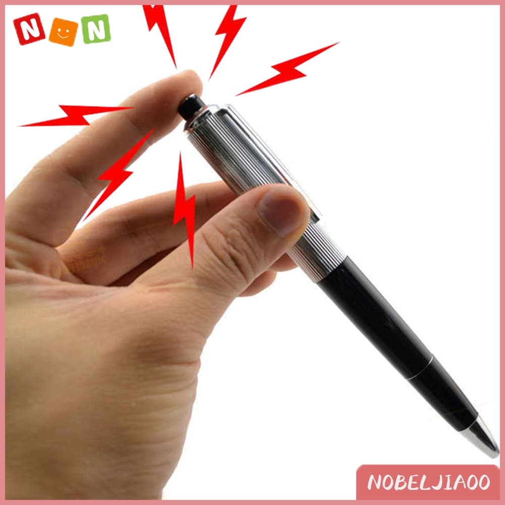 NJ Caneta De Ponta De Bola De Choque Elétrica Chocante Brincadeira De Utilitário Gadget Brinquedos