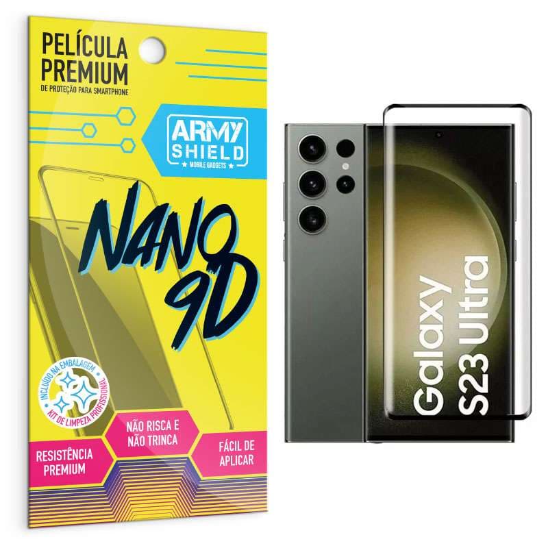 Película Samsung S23 Ultra Nano Cerâmica 9D - Armyshield