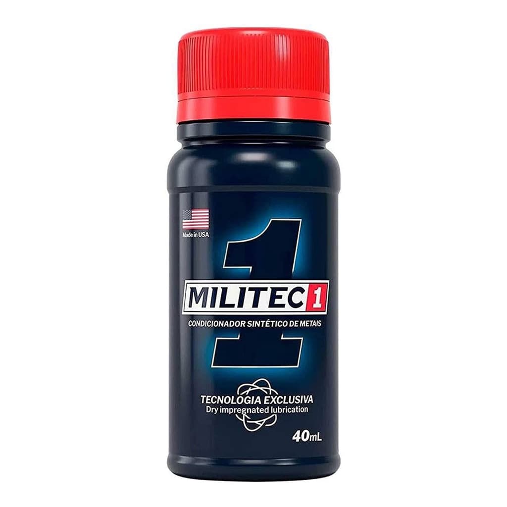Militec 1 Condicionador De Metais 40ml Aumenta Potencia Motor Gastar Menos Combustivel Original