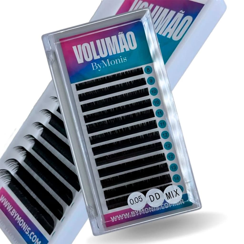 Cílios ByMonis Pro para Extensão de Cílios Volumão | DD 0.05 - Mix 8-15