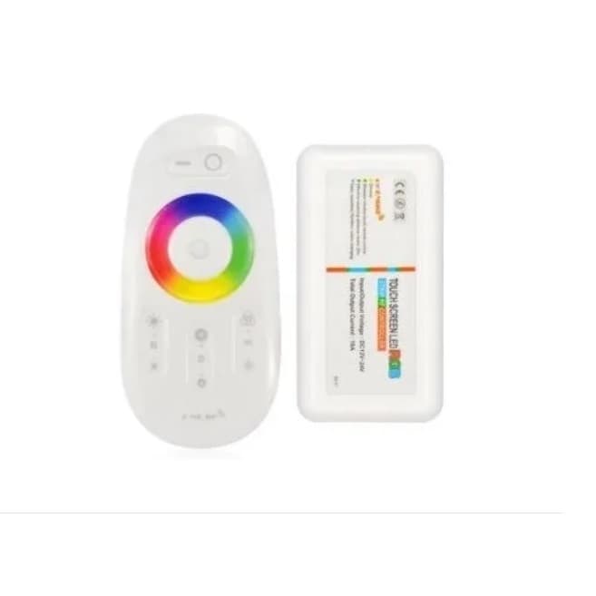 Controlador Rgb Fita Led Controle Sem Fio Touch Automação Promoção piscina sala cozinha festa