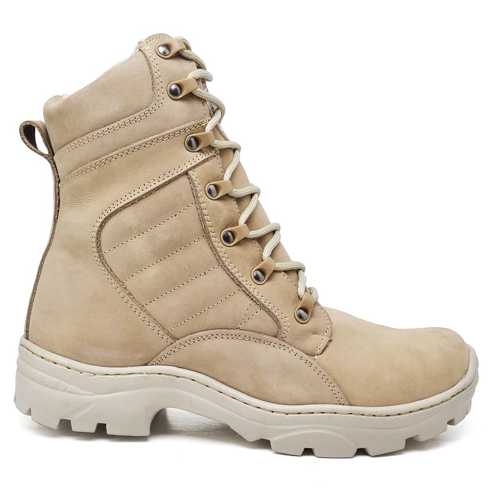 Bota Masculina De Couro Adventure Cano Curto Confortável Resistente Trabalho Motoqueiro