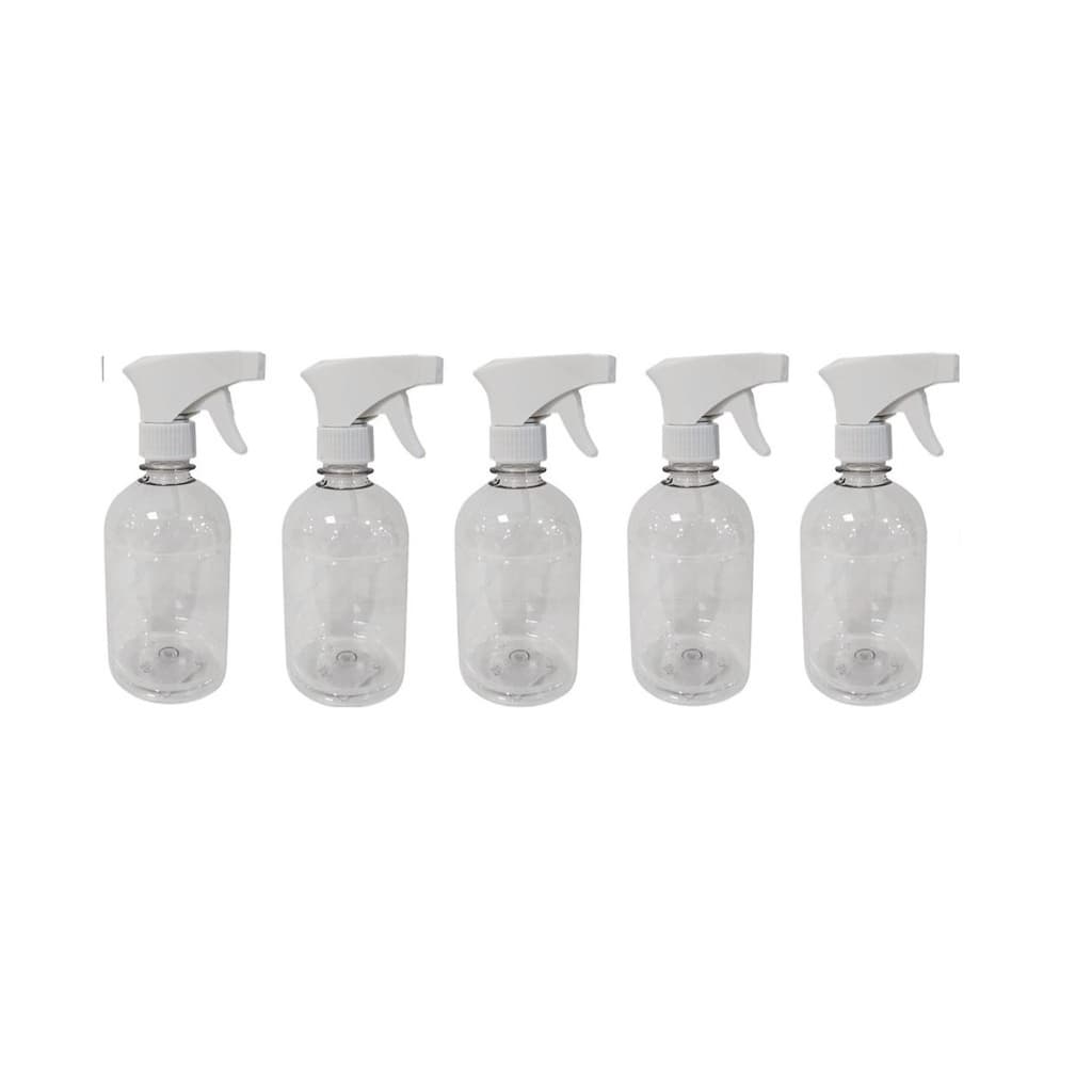 Kit 5 Frasco Pulverizador Borrifador 500 ML