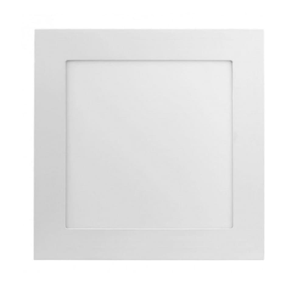 Painel Quadrado Sobrepor Home Led 12w 3000k Luz Quente Llum