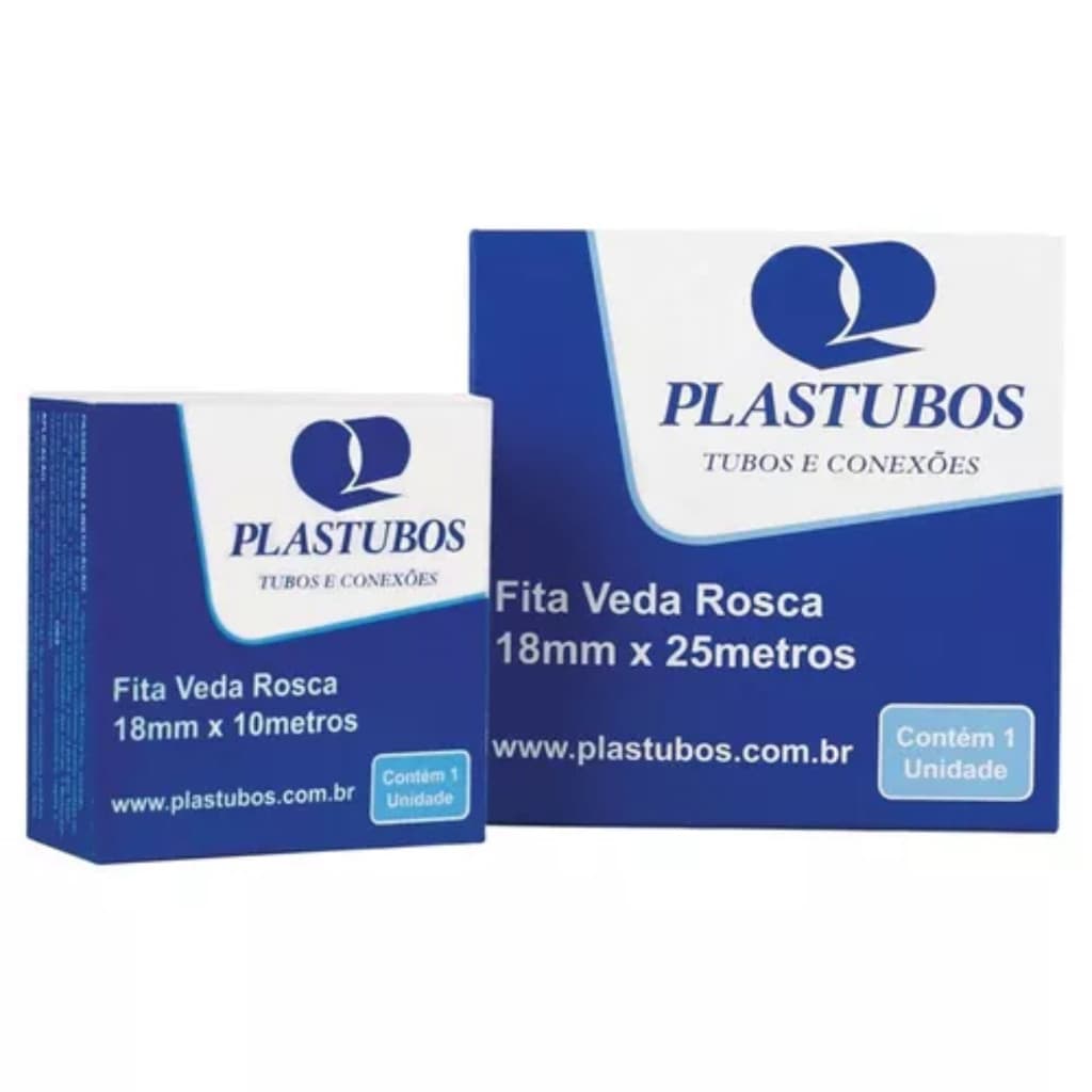 PLASTUBOS PR - FITA VEDA ROSCA 18MMX50M PL