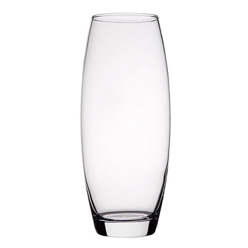 Vaso de vidro de flores decorativo casa festa 30x10cm