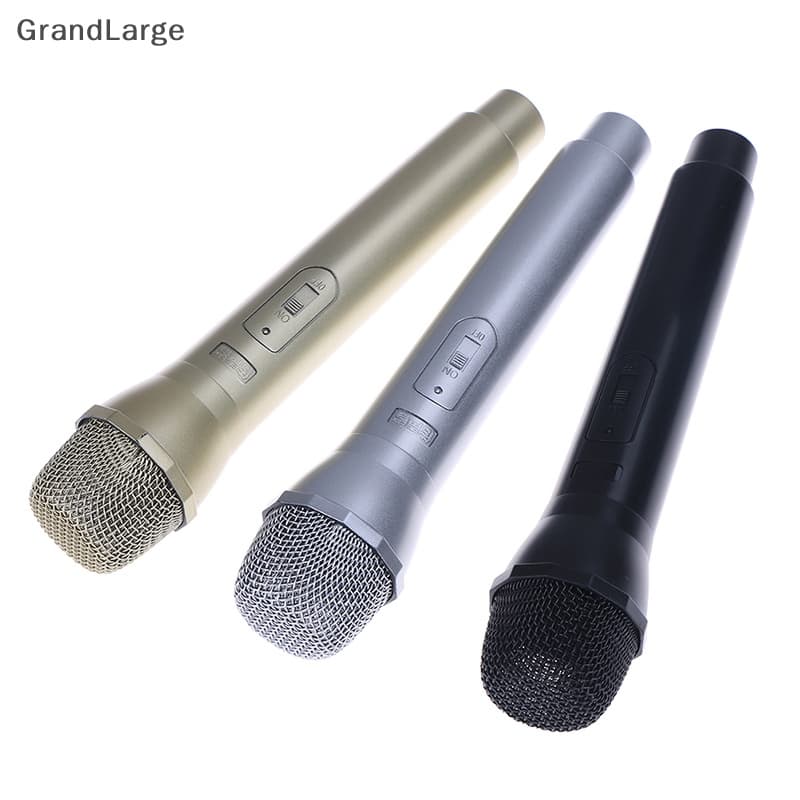 [GrandLarge] 1Pc Manequim Microfone Simulação Modelo Adereços Brinquedos Infantis BR