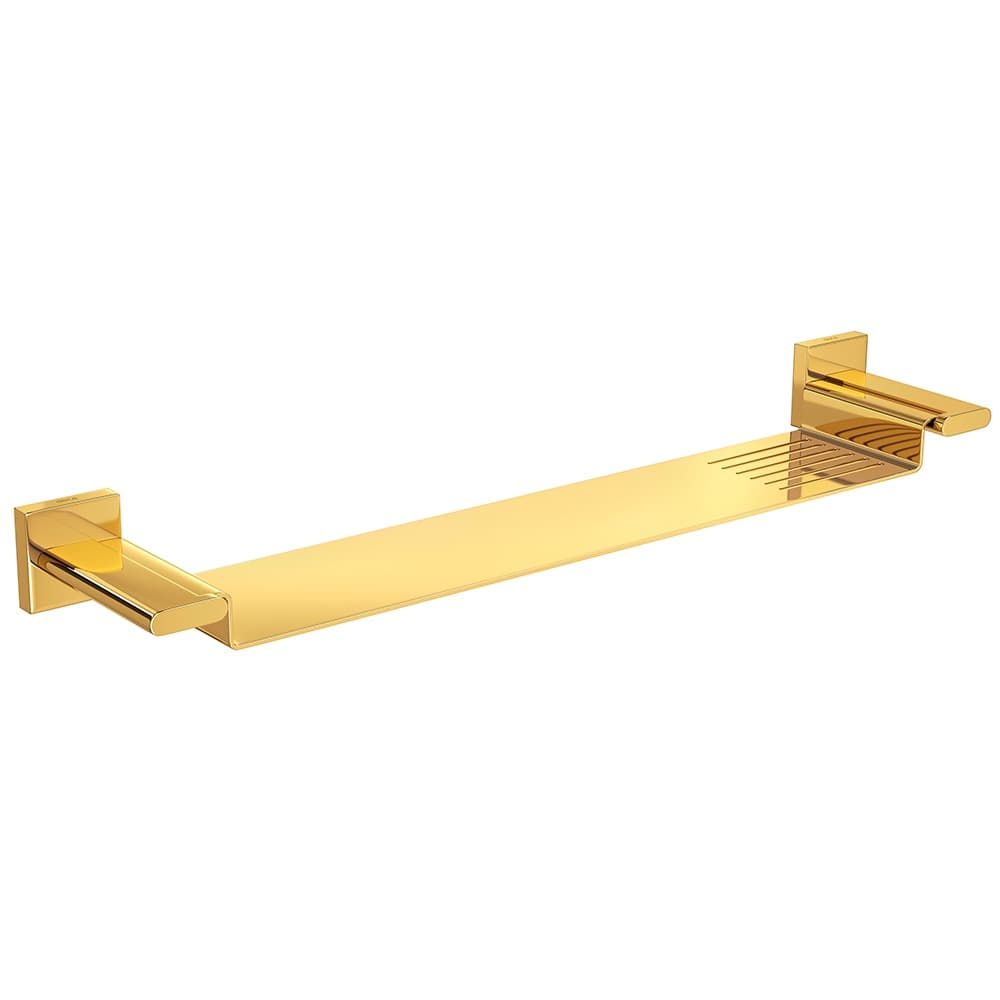 Prateleira com Base Metalica Polo Gold Deca