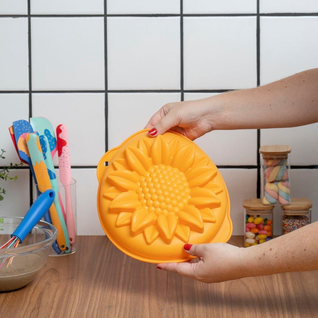 Forma de Silicone Girassol Forma de Silicone Girassol