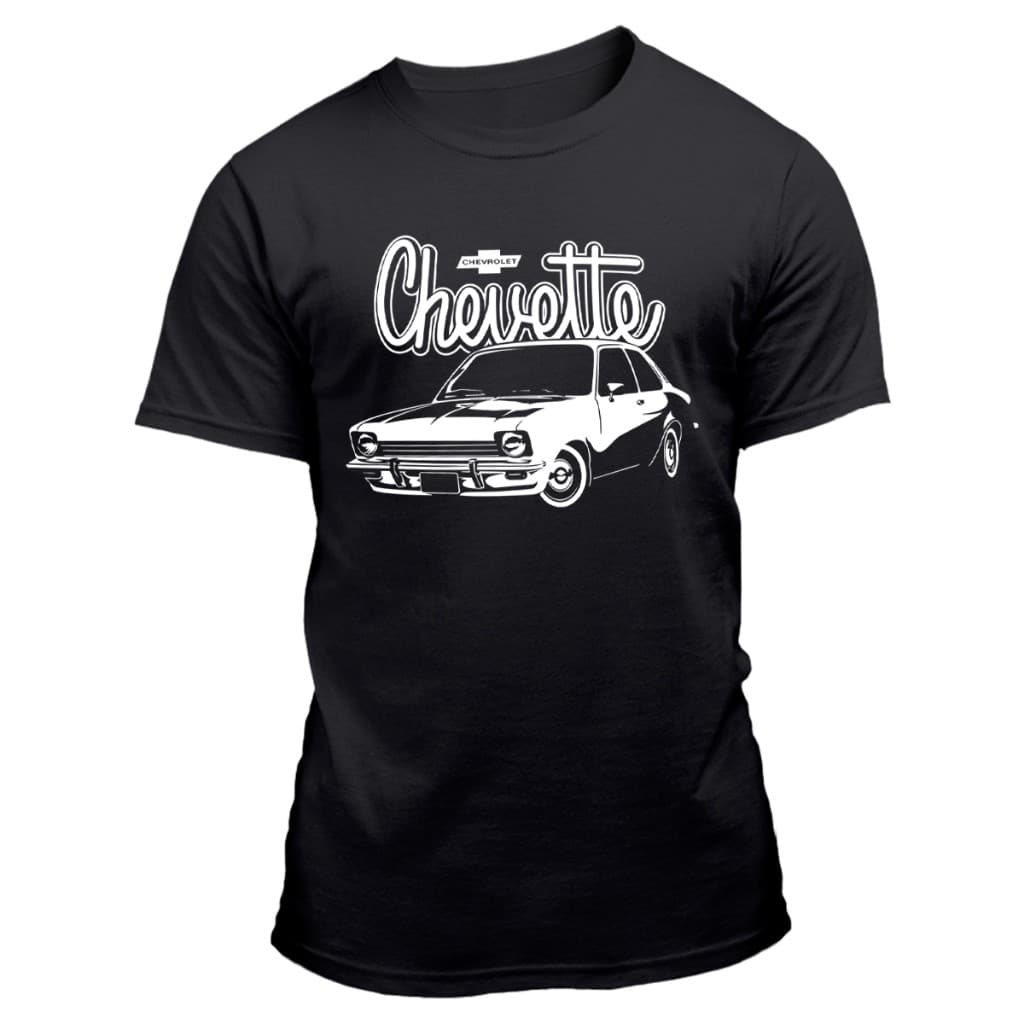 Camiseta Masculina Chevette Chevrolet Carro Antigo 1973-1993 envio 24hrs