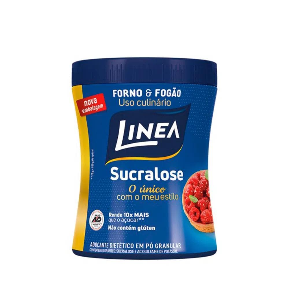 Adoçante Culinário Linea Sucralose Forno e Fogão 70g