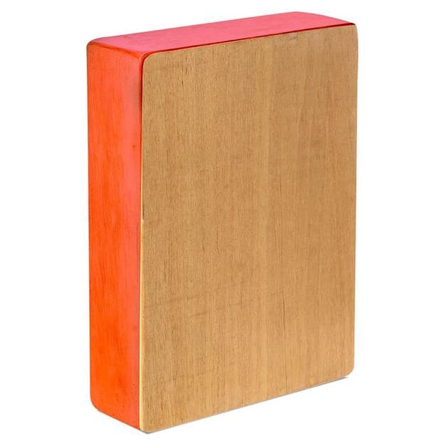 Cajón FSA Slim Series CSL505 Vermelho Acústico Compacto com Excelente Sonoridade