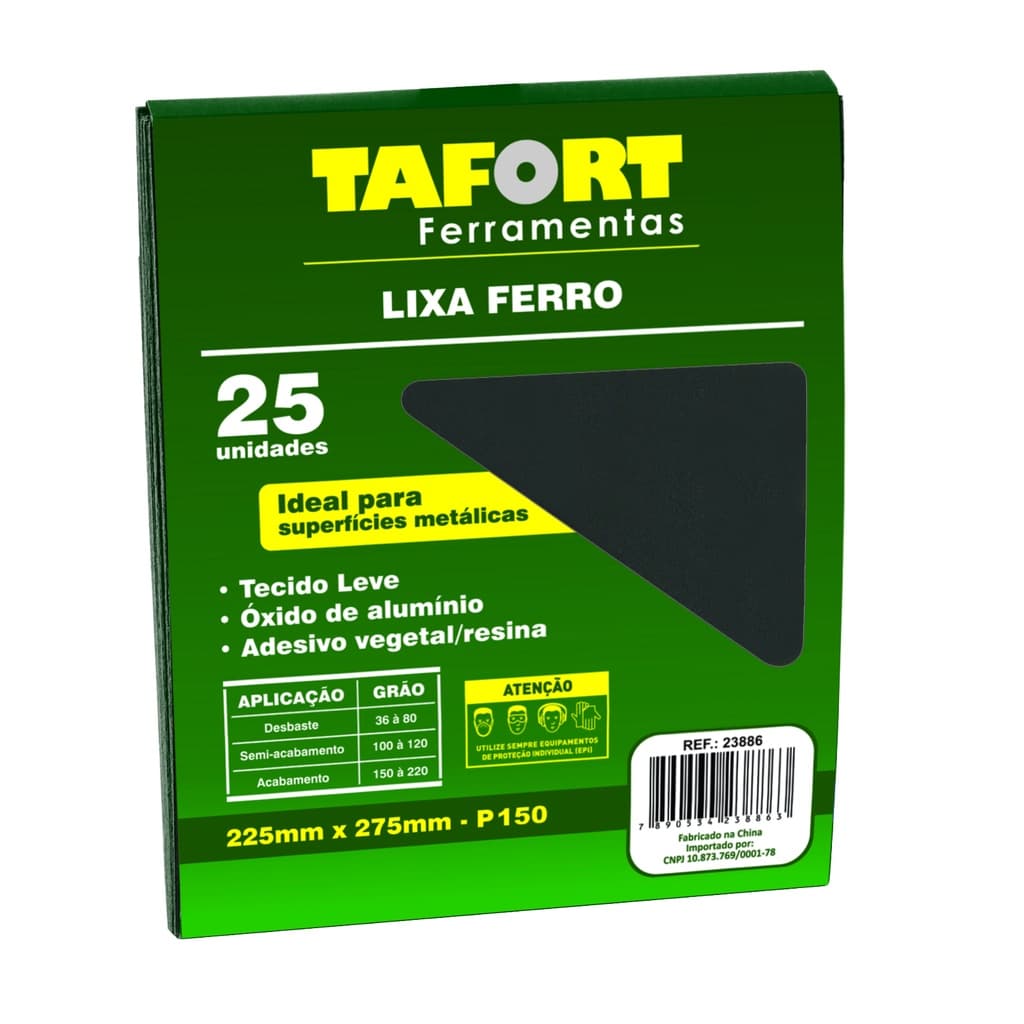 Lixa Ferro Gr 150 (25Pcs) - TAFORT