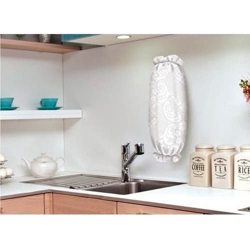 Puxa Saco De Parede Renda Cozinha Brasil Plast